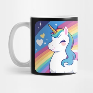 Unicorn Rainbow 04 Mug